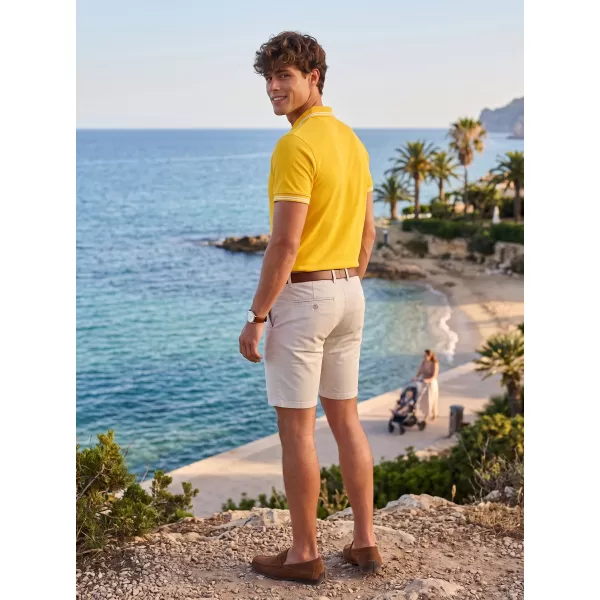  Herren-T-Shirt mit Kragen MALFINI URBAN 219 BERNSTEIN 