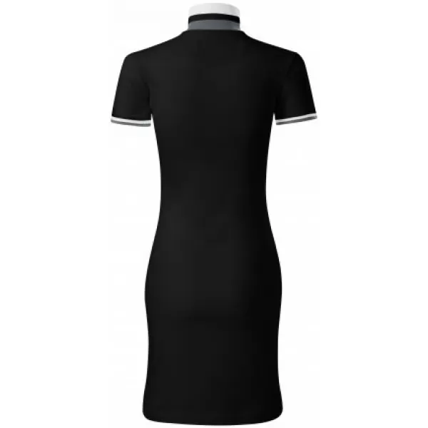  Damenkleid mit Kragen MALFINI PREMIUM DRESS UP 271 SCHWARZ 
