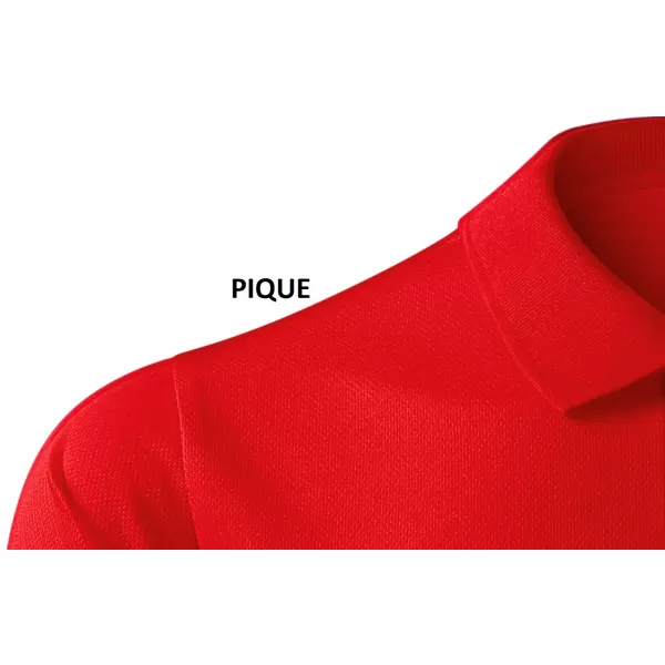  Herren-Funktions-T-Shirt mit Kragen MALFINI VICTORY 217 ROT 