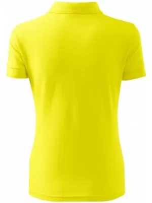 Damen-T-Shirt mit Kragen MALFINI PIQUE POLO 210 ZITRONE