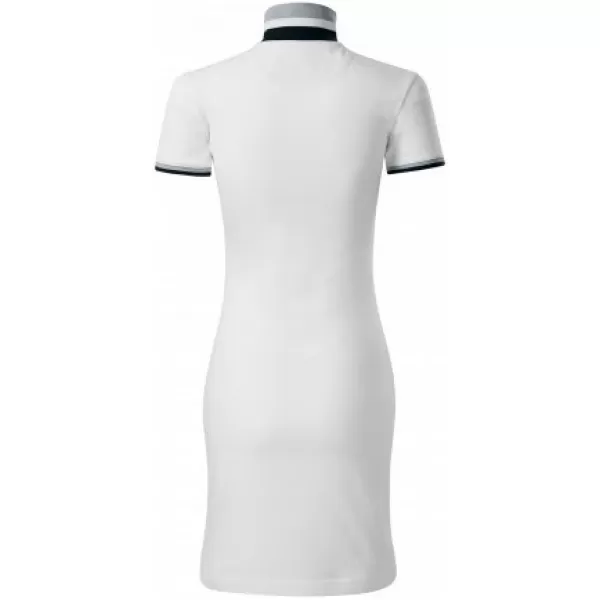  Damenkleid mit Kragen MALFINI PREMIUM DRESS UP 271 WEIß 
