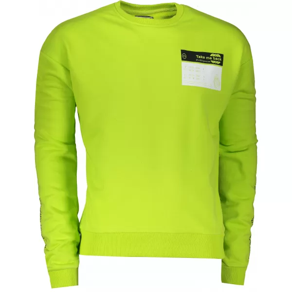  Herren Sweatshirt OMBRE AB1046 GRÜN 