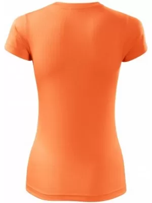 Funktions-T-Shirt für Damen MALFINI FANTASY 140 NEON-MANDARINE