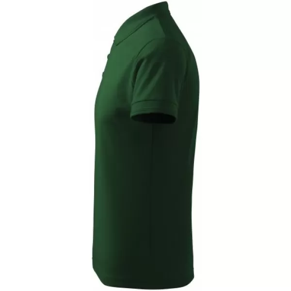  Herren-T-Shirt mit Kragen MALFINI PIQUE POLO 203 FLASCHENGRÜN 