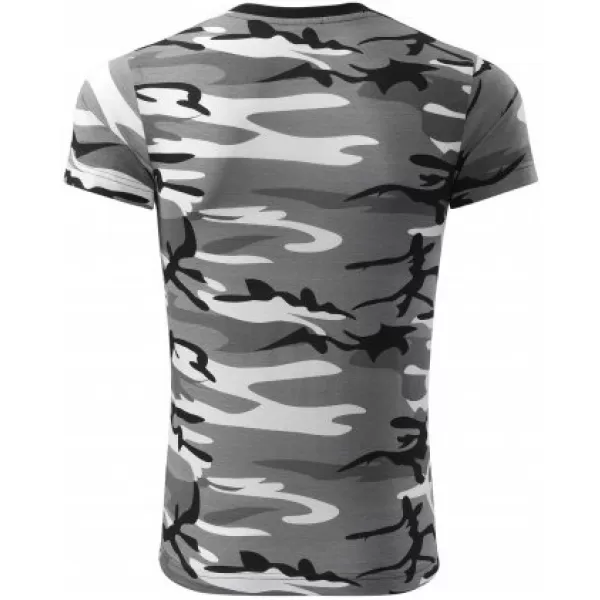  Herren-T-Shirt MALFINI CAMOUFLAGE 144 TARNGRAU 
