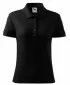 Damen-T-Shirt mit Kragen MALFINI COTTON 213 SCHWARZ