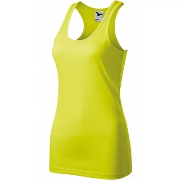  Funktions-Tanktop für Damen MALFINI RACER 167 NEONGELB 
