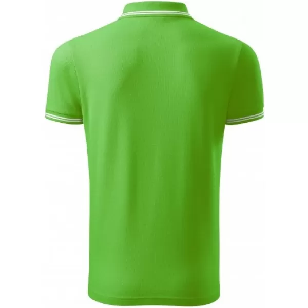  Herren-T-Shirt mit Kragen MALFINI URBAN 219 APFELGRÜN 