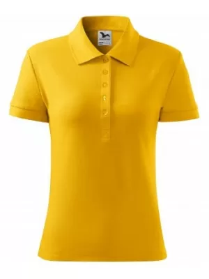 Damen-T-Shirt mit Kragen MALFINI COTTON 213 BERNSTEIN