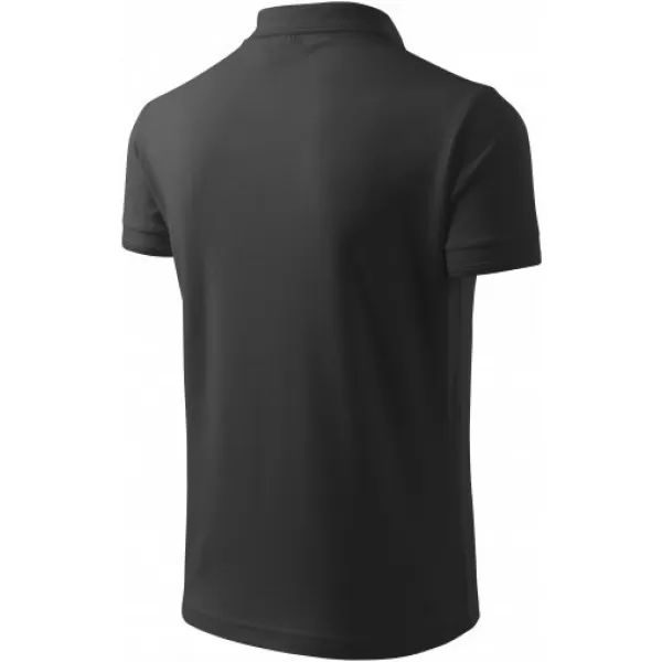  Herren-T-Shirt mit Kragen MALFINI PIQUE POLO 203 ANTHRAZIT-HIGHLIGHT 