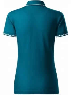 Damen-T-Shirt mit Kragen MALFINI PREMIUM PERFECTION PLAIN 253 KEROSIN