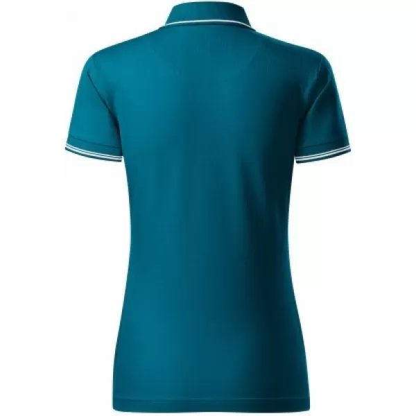  Damen-T-Shirt mit Kragen MALFINI PREMIUM PERFECTION PLAIN 253 KEROSIN 