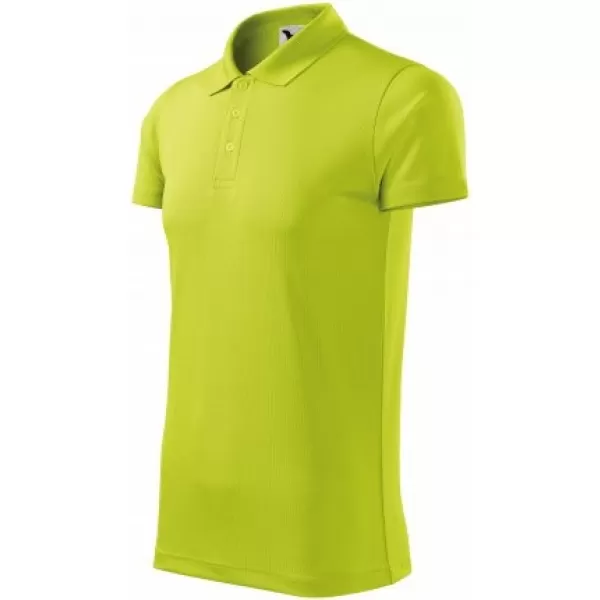  Herren-Funktions-T-Shirt mit Kragen MALFINI VICTORY 217 KALK 