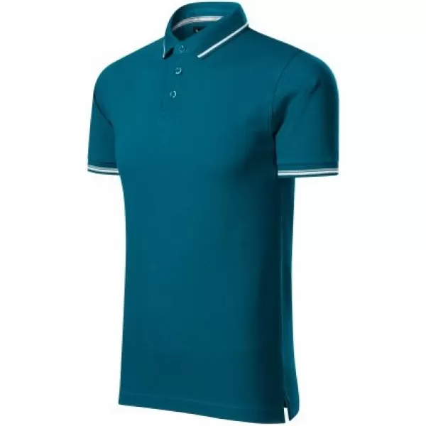  Herren-T-Shirt mit Kragen MALFINI PREMIUM PERFECTION PLAIN 251 KEROSIN 