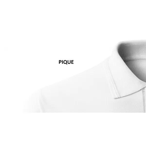  Damen-T-Shirt mit Kragen MALFINI PIQUE POLO 210 WEIß 