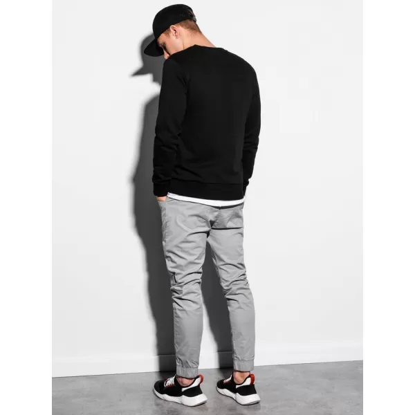  Herren -Sweatshirt OMBRE AB1045 SCHWARZ 