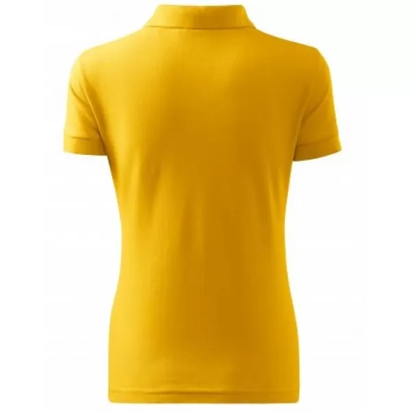  Damen-T-Shirt mit Kragen MALFINI COTTON 213 BERNSTEIN 