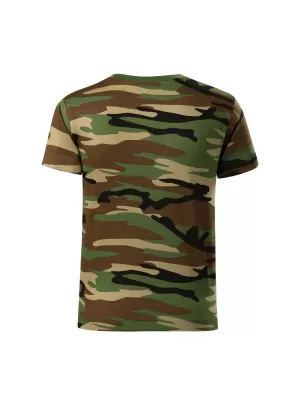Kinder-T-Shirt MALFINI CAMOUFLAGE 149 TARNBRAUN