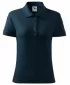 Damen-T-Shirt mit Kragen MALFINI HEAVY 216 MARINEBLAU