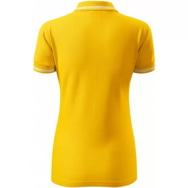  Damen-T-Shirt mit Kragen MALFINI URBAN 220 BERNSTEIN 