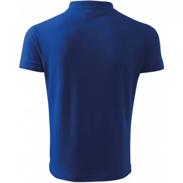  Herren-T-Shirt mit Kragen MALFINI PIQUE POLO 203 KÖNIGSBLAU 