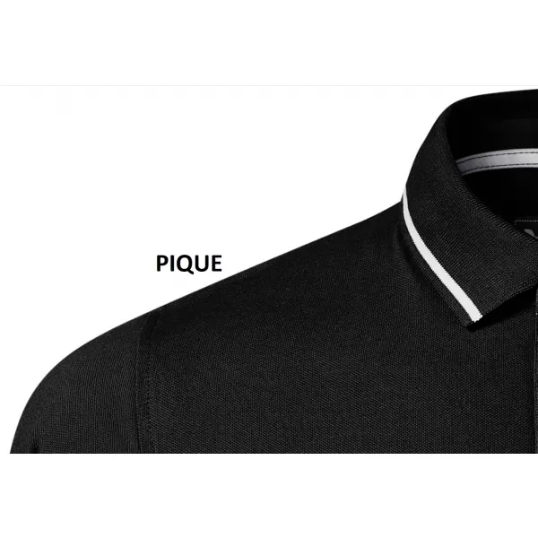  Damen-T-Shirt mit Kragen MALFINI PREMIUM PERFECTION PLAIN 253 SCHWARZ 