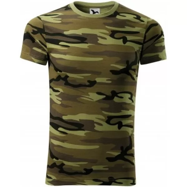  Herren-T-Shirt MALFINI CAMOUFLAGE 144 TARNGRÜN 