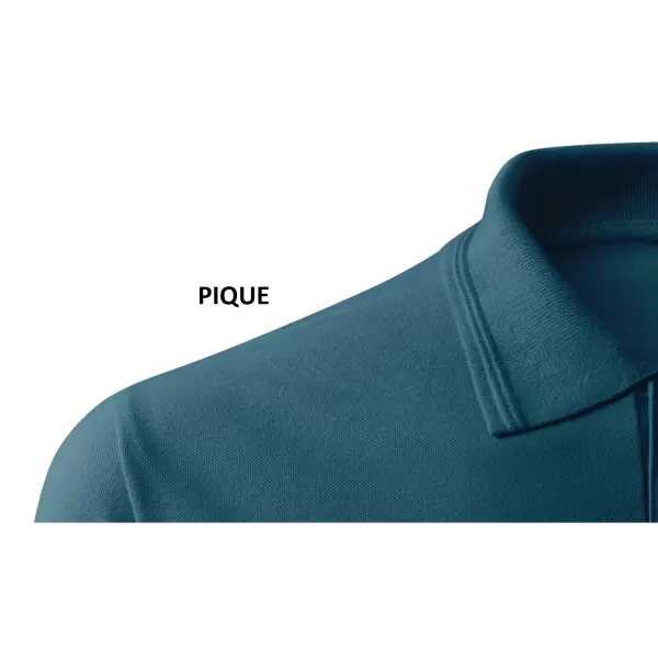  Damen-T-Shirt mit Kragen MALFINI PIQUE POLO 210 MARINEBLAU 