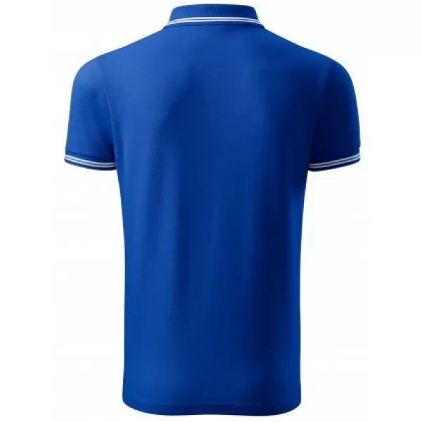  Herren-T-Shirt mit Kragen MALFINI URBAN 219 KÖNIGSBLAU 