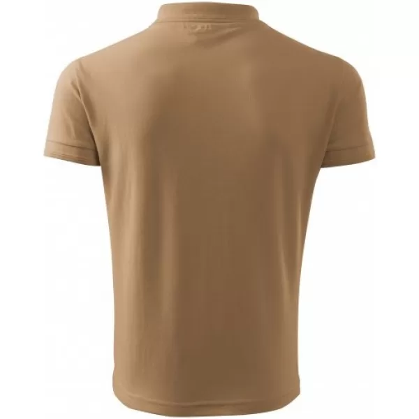  Herren-T-Shirt mit Kragen MALFINI PIQUE POLO 203 SANDIG 