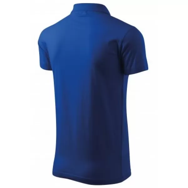 Herren-T-Shirt mit Kragen MALFINI SINGLE J. 202 KÖNIGSBLAU 