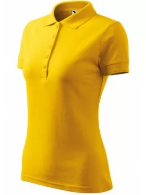 Damen-T-Shirt mit Kragen MALFINI PIQUE POLO 210 BERNSTEIN
