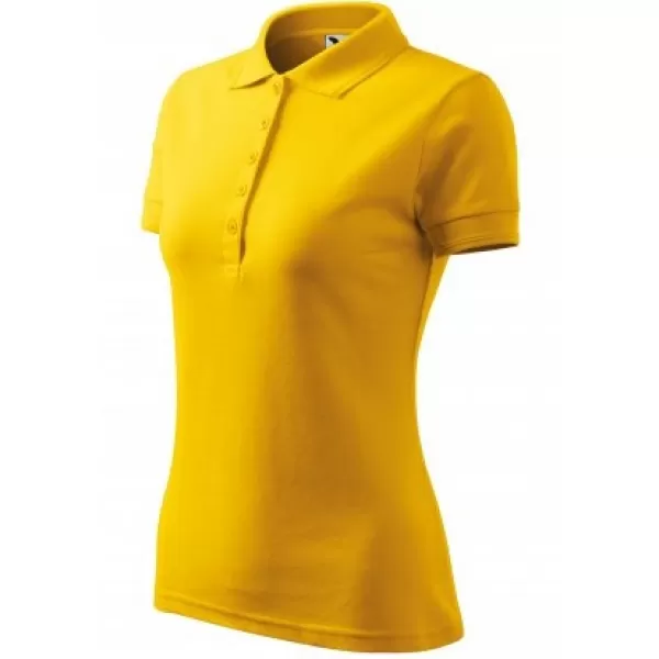  Damen-T-Shirt mit Kragen MALFINI PIQUE POLO 210 BERNSTEIN 