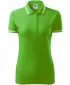 Damen-T-Shirt mit Kragen MALFINI URBAN 220 APFELGRÜN