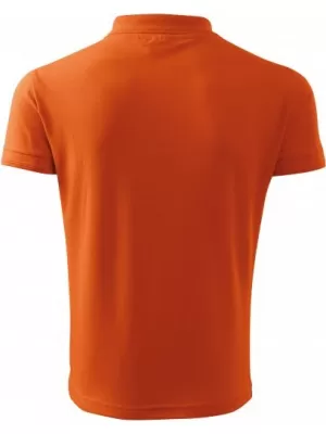 Herren-T-Shirt mit Kragen MALFINI PIQUE POLO 203 ORANGE