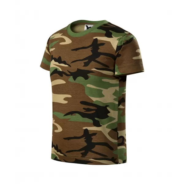  Kinder-T-Shirt MALFINI CAMOUFLAGE 149 TARNBRAUN 