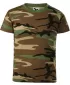 Kinder-T-Shirt MALFINI CAMOUFLAGE 149 TARNBRAUN