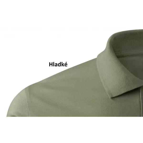  Herren-T-Shirt mit Kragen MALFINI SINGLE J. 202 KHAKI 