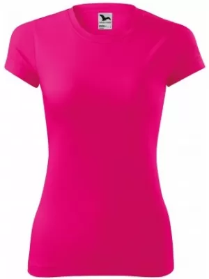 Funktions-T-Shirt für Damen MALFINI FANTASY 140 NEONPINK