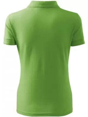 Damen-T-Shirt mit Kragen MALFINI PIQUE POLO 210 GRASGRÜN
