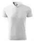 Herren-T-Shirt mit Kragen MALFINI PIQUE POLO 203 WEIß