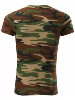 Herren-T-Shirt MALFINI CAMOUFLAGE 144 TARNBRAUN