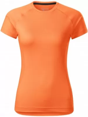 Funktions-T-Shirt für Damen MALFINI DESTINY 176 NEON-MANDARINE
