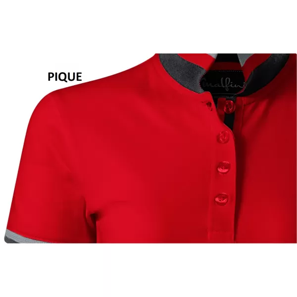 Damenkleid mit Kragen MALFINI PREMIUM DRESS UP 271 ROTE FORMEL 
