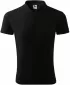 Herren-T-Shirt mit Kragen MALFINI PIQUE POLO 203 SCHWARZ