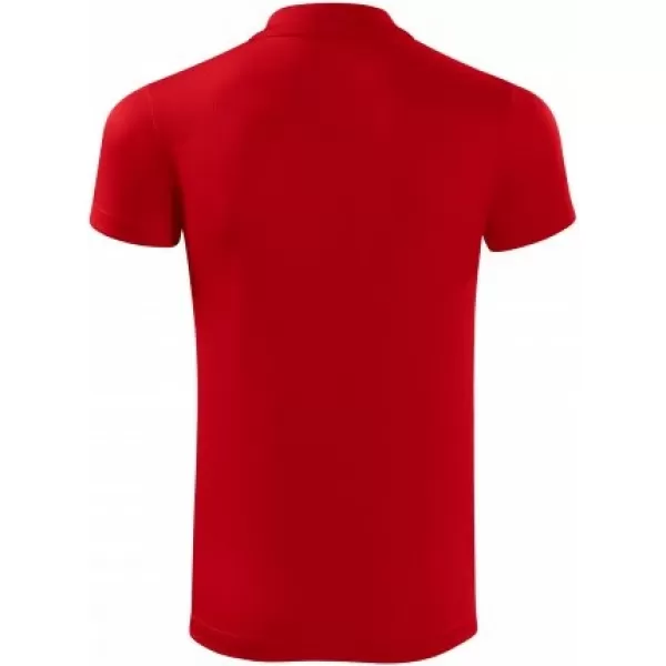  Herren-Funktions-T-Shirt mit Kragen MALFINI VICTORY 217 ROT 