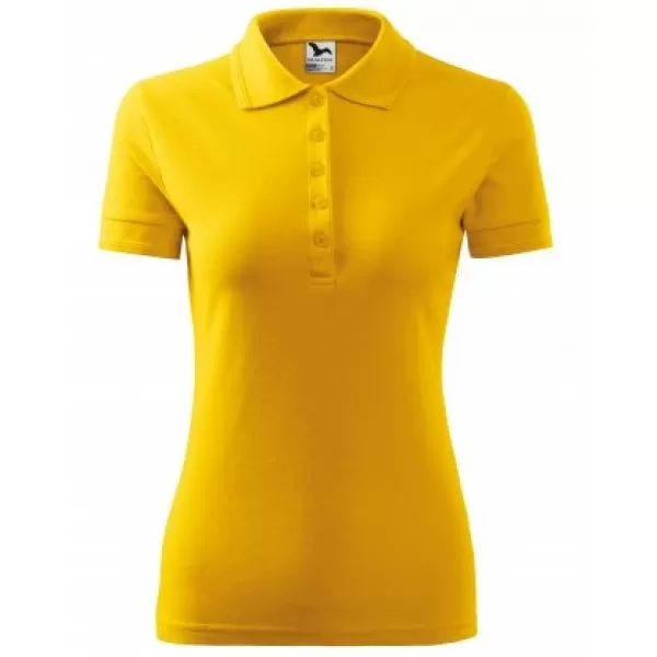  Damen-T-Shirt mit Kragen MALFINI PIQUE POLO 210 BERNSTEIN 