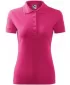 Damen-T-Shirt mit Kragen MALFINI PIQUE POLO 210 MAGENTA