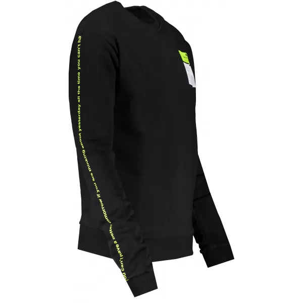  Herren -Sweatshirt OMBRE AB1046 SCHWARZ 