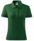 Damen-T-Shirt mit Kragen MALFINI HEAVY 216 FLASCHENGRÜN